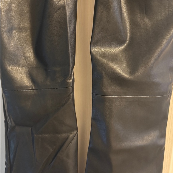 We The Free Faux Leather Slit Pants - Picture 4 of 9